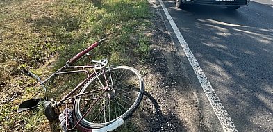 Tragiczny wypadek pod Inowrocławiem. Nie żyje rowerzysta