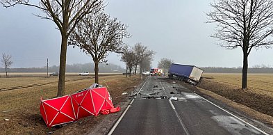 Śmiertelny wypadek na DK 15. Zginął 41-latek