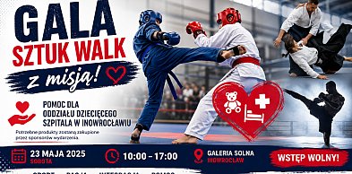 Charytatywna gala sztuk walki w Inowrocławiu. Pomogą oddziałowi dziecięcemu