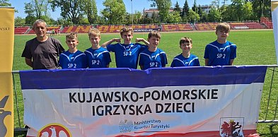 Uczniowie SP 2 walczyli w finale wojewódzkim w czwórboju lekkoatletycznym