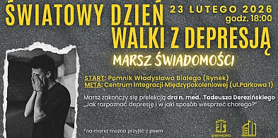 Gniewkowo włącza się w obchody Światowego Dnia Walki z Depresją