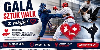 Charytatywna gala sztuk walki w Inowrocławiu. Pomogą dz
