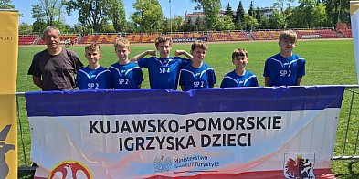 Uczniowie SP 2 walczyli w finale wojewódzkim w czwórboju lekkoatletycznym