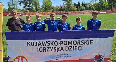Uczniowie SP 2 walczyli w finale wojewódzkim w czwórboju lekkoatletycznym