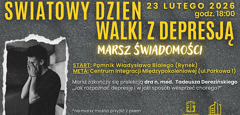 Gniewkowo włącza się w obchody Światowego Dnia Walki z Depresją