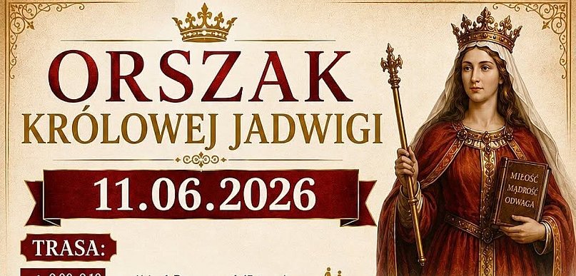 Orszak Królowej Jadwigi przejdzie ulicami Gniewkowa