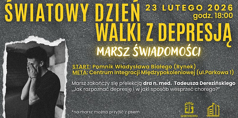 Gniewkowo włącza się w obchody Światowego Dnia Walki z Depresją